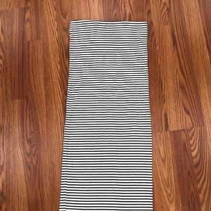 Flirty curve hugging maxi skirt